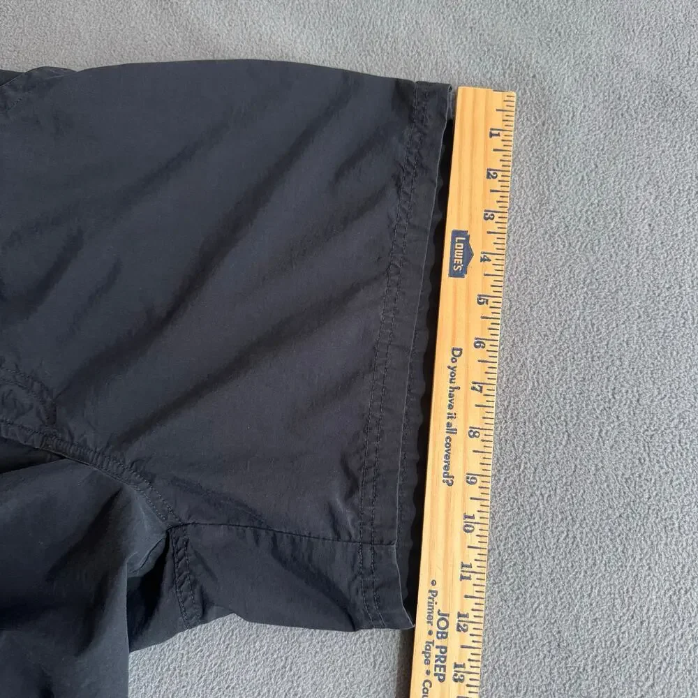 Columbia Hiking Outdoor Shorts Cotton Blend Womens 10 Black‎ Pockets Camping